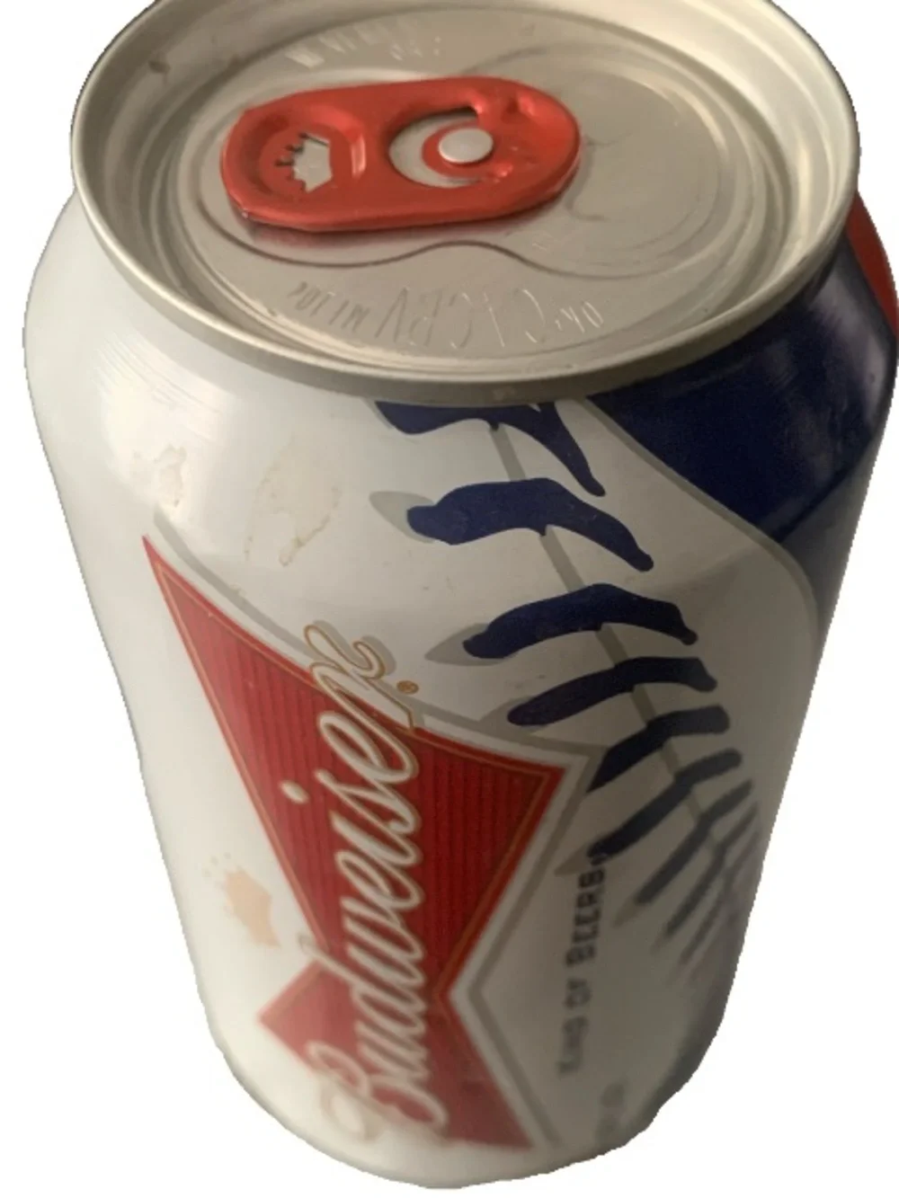 Vintage Beer Can Budweiser MLB Cubs Limited Edition Can Chicago Tab Empty